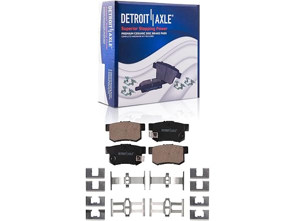 Detroit Axle - Brake Kit for 03-07 Honda Rotors