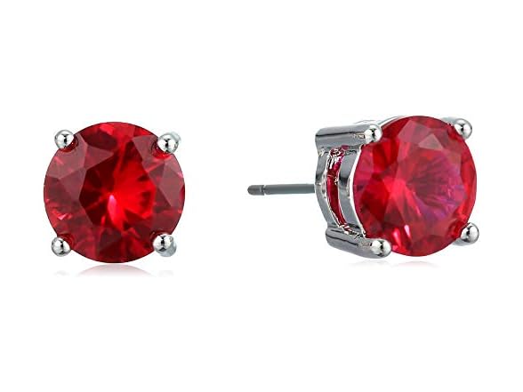 CZ by Kenneth Jay Lane Round Stud