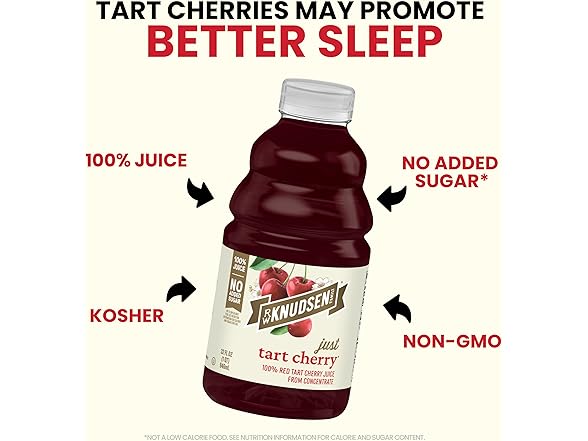 1CT R.W. Knudsen Just Tart Cherry Juice, 32 fl oz