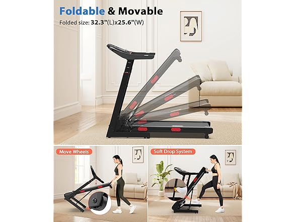 Treadmill with Auto Incline
