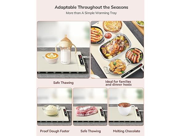 LAUDLIFE Food warming mat
