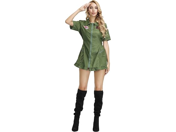 Womens Flight Suit Dress