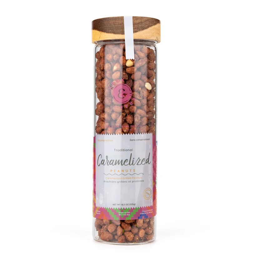 (3pk) Krok Krak Caramelized Peanuts in Glass Jar - Gallery 2