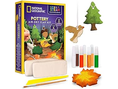 $15.99, Was $16.99, 5% Off! NATIONAL GEOGRAPHIC Modeling Clay Arts Set dealfomo