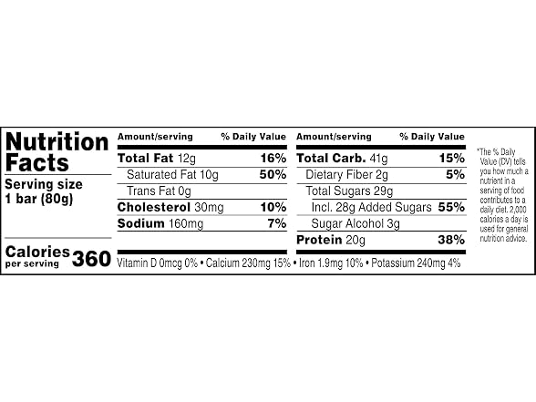 12ct Gatorade Whey Protein Recover Bar, Chocolate Chip