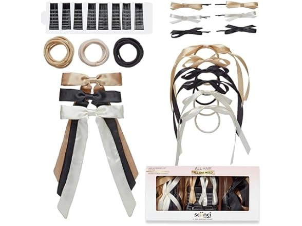 Conair Scunci by Conair 125 Piece Hair Accessories Set