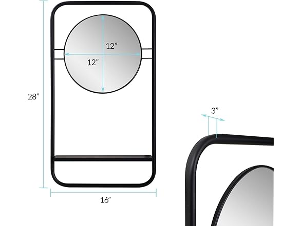 Howard Elliott Collection Collins Mirror