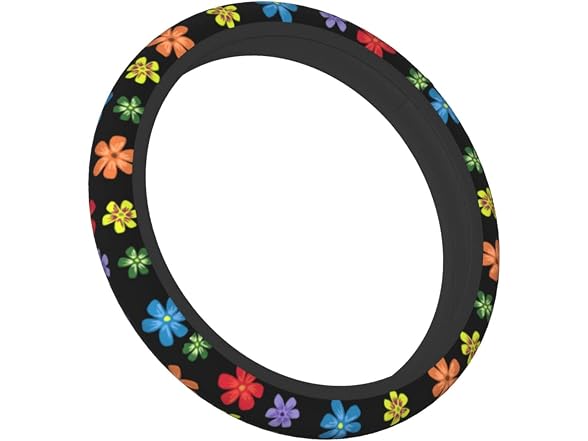 Harooni Flower Steering Wheel Cover 15 Steerin
