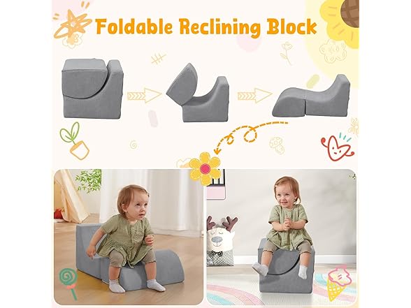 MOOZHEALTH Foam Climbing Blocks