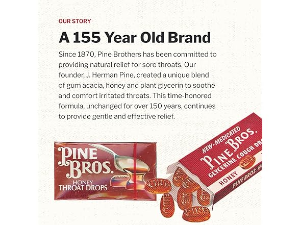 Pine Bros Honey Throat Drops 30ct
