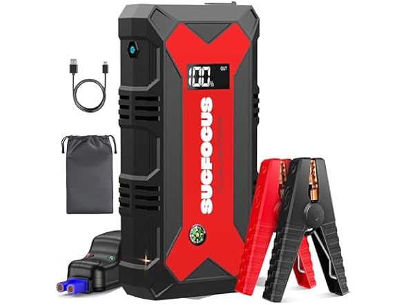 SUCFOCUS Jump Starter | 4000A