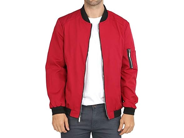 Wulful Men (M) Casual Lightweight Windbreaker