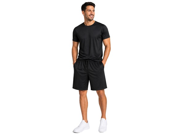 2Pc Or 4Pc Mens Poly Tech Lounge Set