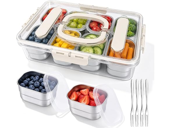 Xinzhanbuy Stainless Steel Snackle Box