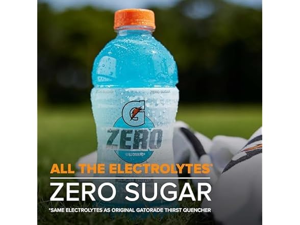 8PK Gatorade Zero Sugar Thirst Quencher Lemon Lime