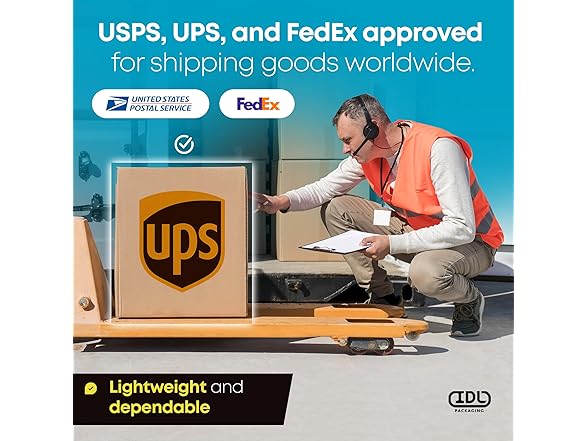 IDL Packaging - B-331414-5 Large Corrugated Moving Boxes