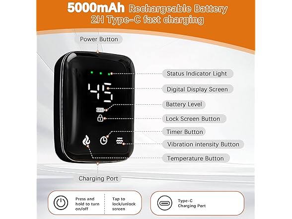 Joyset Cordless Heating Pad