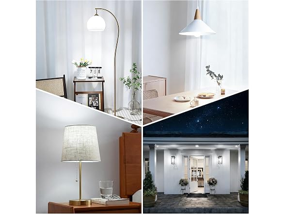 Brightever B0GXFJB7PM 9W A19 LED Light Bulbs 5000K 4