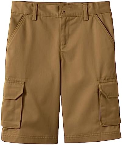 Boys Stretch Cotton Cargo Shorts