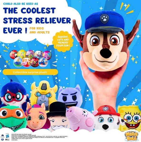 Miraball Surprise Plush - PAW Patrol 4PK - Gallery 6
