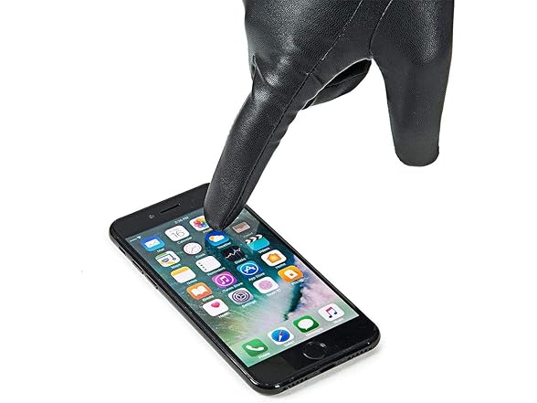 REDESS Winter Leather Gloves for Women