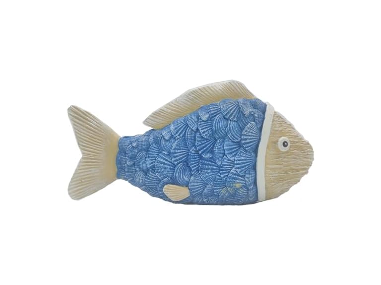 Sandstone Bodied Shell Fish Decoration