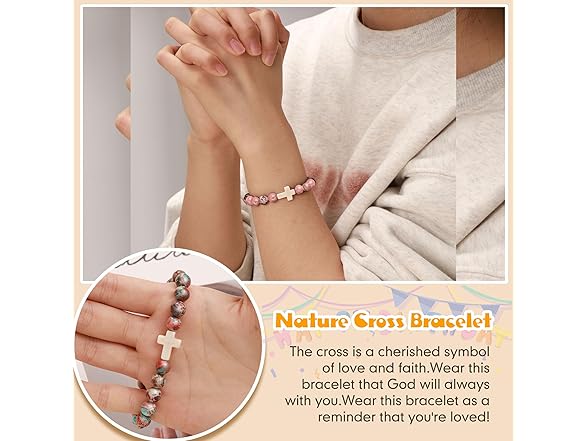 JSJOY Christian Inspirational Bracelet