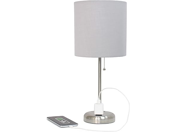 Creekwood Home Oslo 19.5" Contemporary Gray