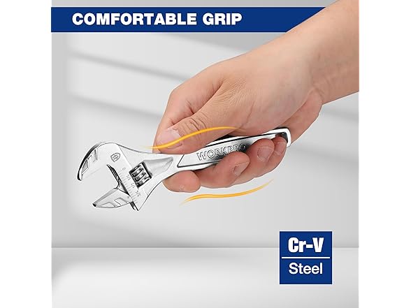 WORKPRO 2pc Black Wrench Set