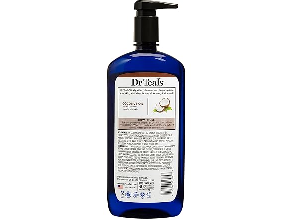 Dr Teal's Coconut Body Wash 24oz