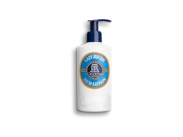 L'Occitane Shea Butter Rich Body Lotion, 8.4 oz