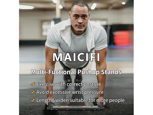 Push Up Board Exercise & Fitness