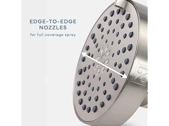 4-Setting Shower Head Brushed Nickel