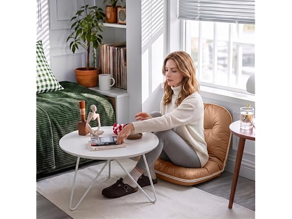 ZonLi Adjustable Floor Chair with Back