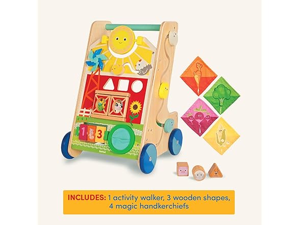 Battat – Wooden Activity Walker