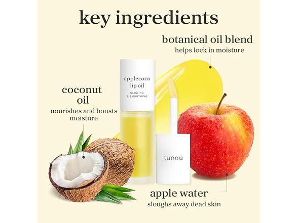 NOONI Korean Lip Oil - Applecoco