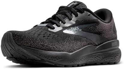 Brooks Ghost 16 GTX Waterproof Men's Shoe Black/Black/Ebony Size 8