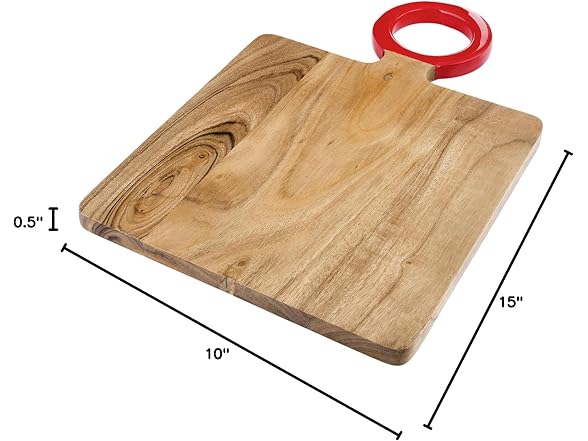 Santa Barbara Design Studio Wood Serving Board 