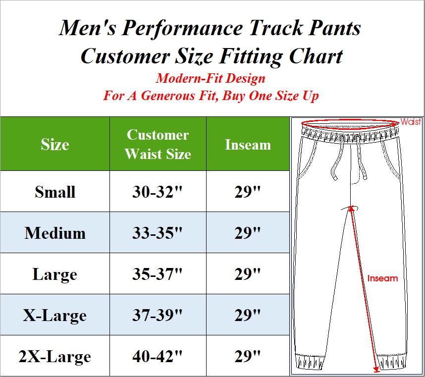 3Pk Mens Active Pants w-Ankle Zippers - Gallery 9