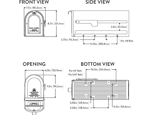 Architectural Mailboxes 7600R