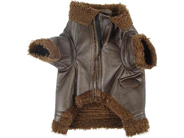 Pet Leather Jacket, Wear and Water Fashionab