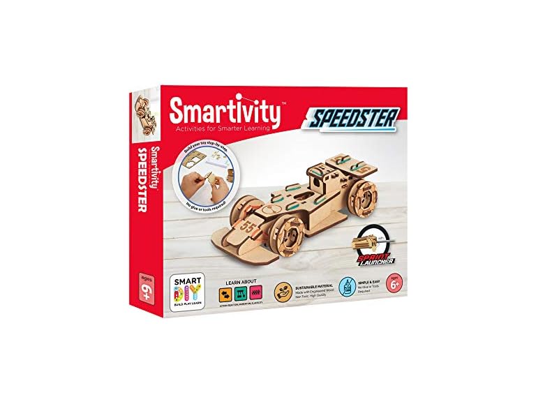 Smartivity Speedster 3D Wooden Model