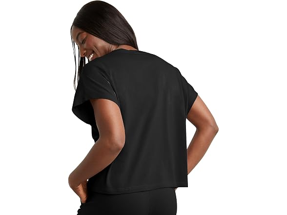 Hanes Women Originals Twisted Neck T-shirt