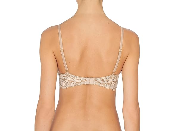 Natori Womens Feathers Contour Plunge