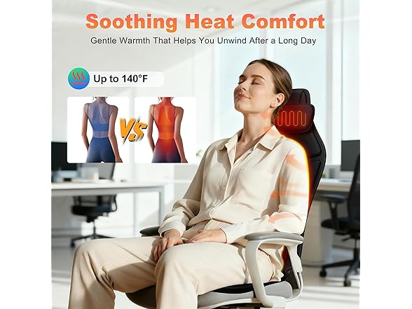 Massage Seat Cushion with Heat