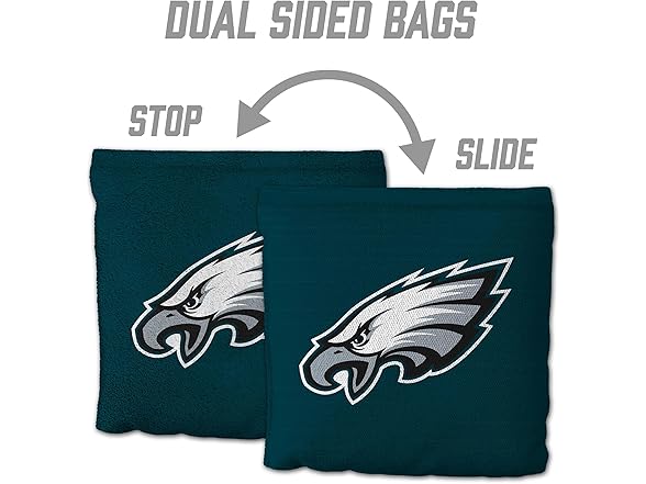 PHILADELPHIA EAGLES Set of 8 Cornhole Bags