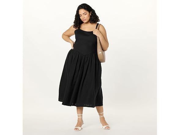 The Drop Women Balu Feminine Shaped Waist Dress