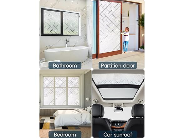 XHCN Frosted Glass Window Film