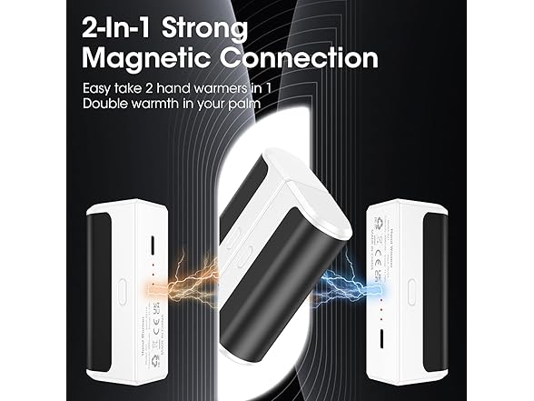 OLV Magnetic Hand Warmers Rechargeable