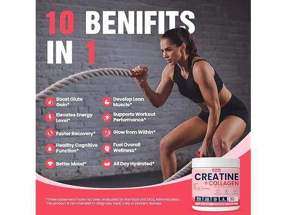 Creatine For Women, Usp Grade